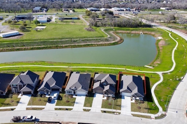 1202 Oak Barrel Run, Richmond, TX 77406 - bird's eye view of a nearby body of water