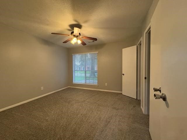14119 Falling Elm Ln, Houston, TX 77015 - empty room with carpet and ceiling fan