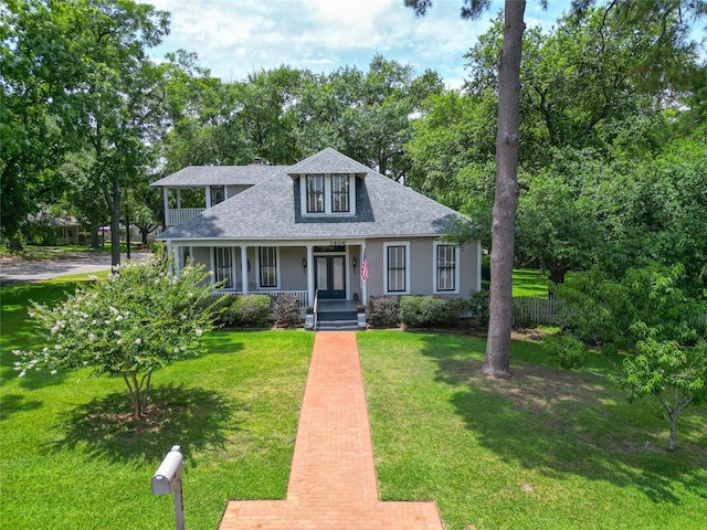 1406 Key St, Brenham, TX 77833 - bungalow featuring roof with shingles and a porch