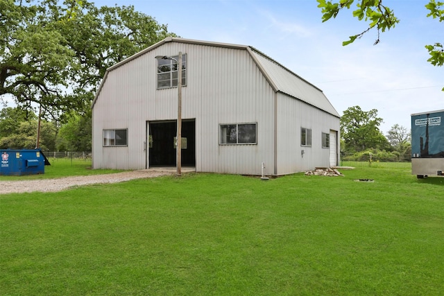 43919 Austin Branch Rd, Hempstead, TX 77445 - view of pole building with driveway
