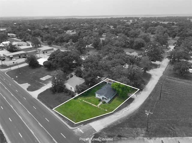 17066 State Highway 36 S, Somerville, TX 77879 - view of property location featuring property boundaries highlighted