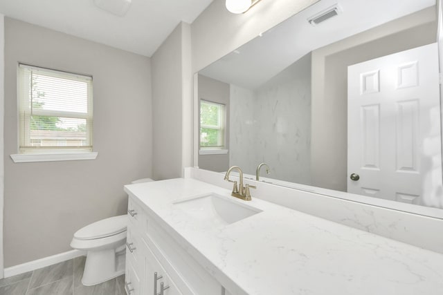 5722 Beldart St, Houston, TX 77033 - bathroom featuring toilet and vanity