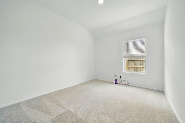 2921 Eden Lake Ln, Katy, TX 77493 - empty room with light carpet and vaulted ceiling