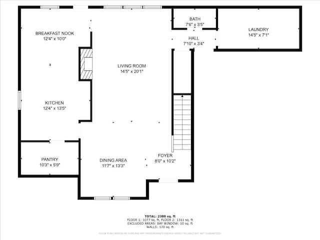 10819 Belle Haven Dr, Houston, TX 77065 - view of property floor plan