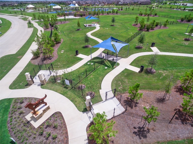 19610 Blushing Meadow Dr, Cypress, TX 77433 - bird's eye view of a park