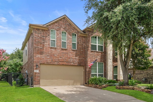 19610 Blushing Meadow Dr, Cypress, TX 77433 - traditional home featuring driveway, brick siding, and a garage
