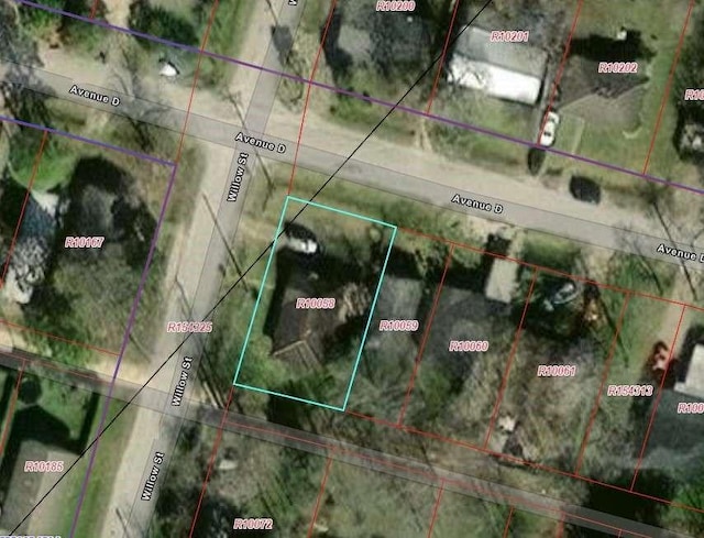 503 Willow St, Rosenberg, TX 77471 - map / location featuring property boundaries highlighted
