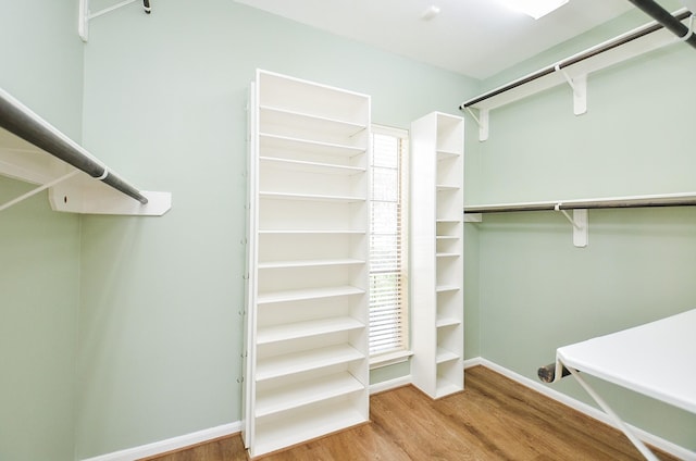 25619 Tower Side Ln, Katy, TX 77494 - walk in closet with wood finished floors