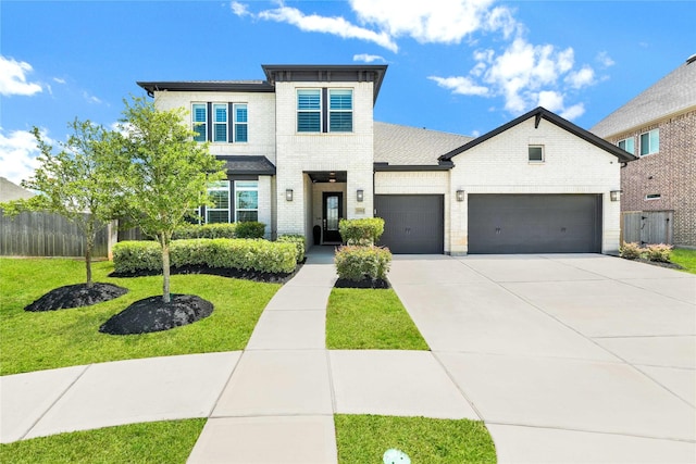 29503 Beech Tree Bnd, Katy, TX 77494 - view of front of house with brick siding, an attached garage, and driveway