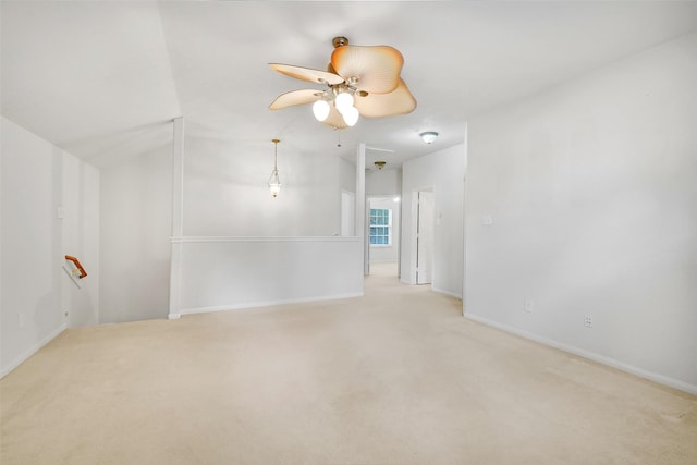 31 S Creekmist Pl, Conroe, TX 77385 - empty room with light carpet and ceiling fan