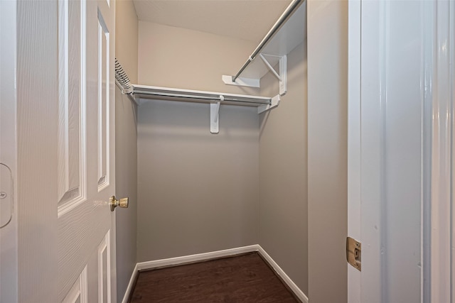 19819 Sternwood Manor Dr, Spring, TX 77379 - spacious closet with dark wood-style floors