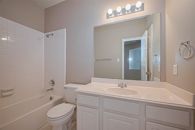 19819 Sternwood Manor Dr, Spring, TX 77379 - full bath featuring vanity and bathing tub / shower combination