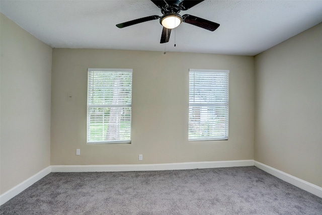 515 Main St, Pasadena, TX 77506 - spare room with carpet, plenty of natural light, and ceiling fan