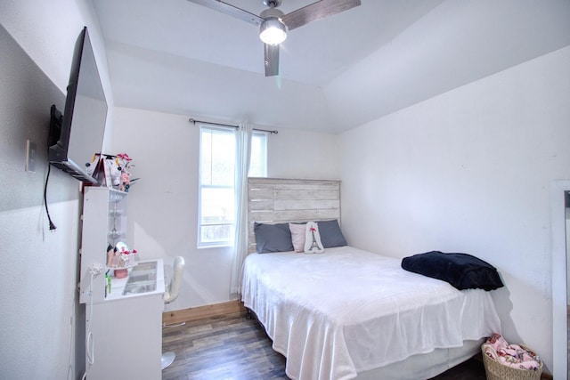 1226 Rd 5007, Cleveland, TX 77327 - bedroom featuring wood finished floors and a ceiling fan