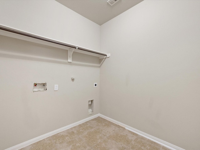 15754 Cairnwell Bend Dr, Humble, TX 77346 - laundry area with electric dryer hookup, hookup for a washing machine, and gas dryer hookup
