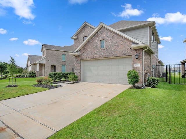 15754 Cairnwell Bend Dr, Humble, TX 77346 - traditional home with brick siding, driveway, and an attached garage