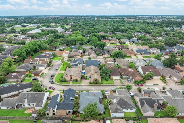 14110 Woodnook Dr, Houston, TX 77077 - aerial perspective of suburban area