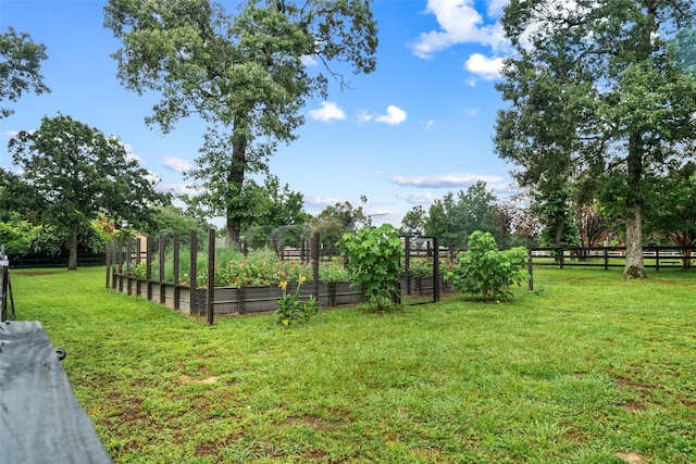 15590 Crown Oaks Dr, Montgomery, TX 77316 - view of yard with a garden