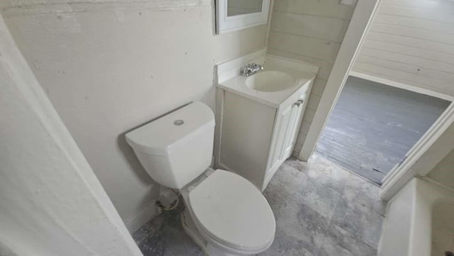 6909 Kittridge St, Houston, TX 77028 - bathroom with vanity and toilet
