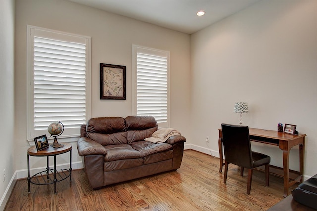 4314 Gibson St Unit B, Houston, TX 77007 - office space with light wood finished floors and recessed lighting