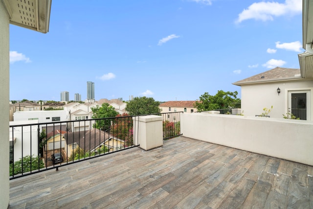 4314 Gibson St Unit B, Houston, TX 77007 - view of wooden terrace