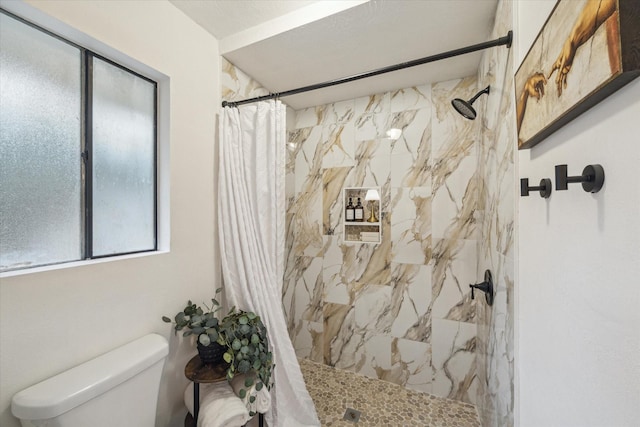 18407 Point Lookout Dr, Houston, TX 77058 - full bathroom with a stall shower and plenty of natural light