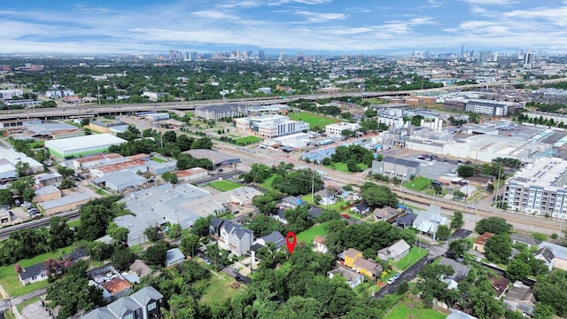 1410 Miller St, Houston, TX 77003 - aerial view of property's location with nearby urban area