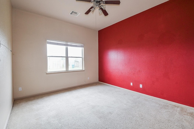 6533 Gray Birch Ln, Dickinson, TX 77539 - carpeted spare room with ceiling fan and baseboards