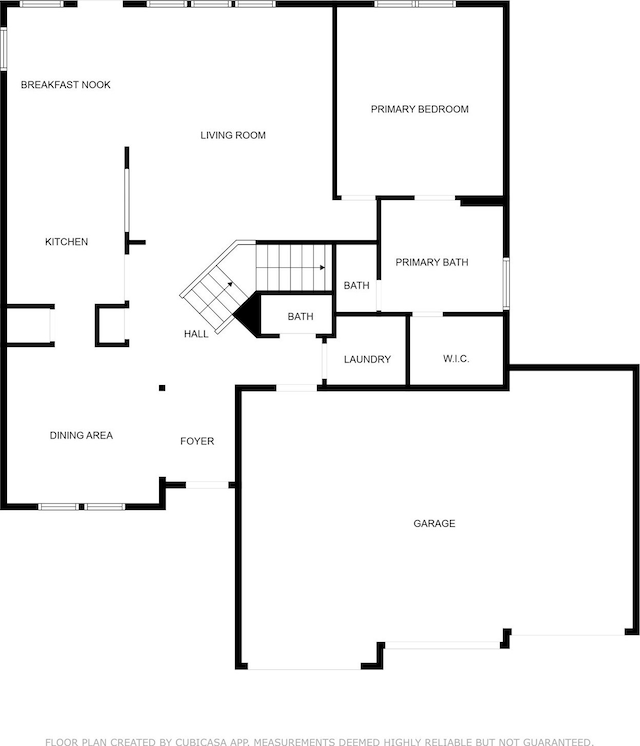 6533 Gray Birch Ln, Dickinson, TX 77539 - view of floor plan / room layout
