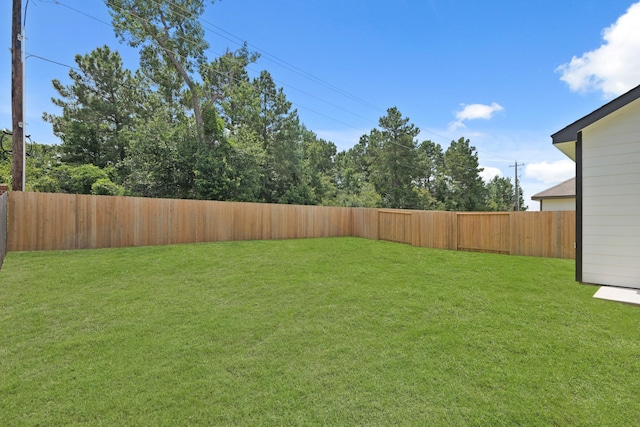 103 Black Bear Dr, Huntsville, TX 77320 - view of fenced backyard