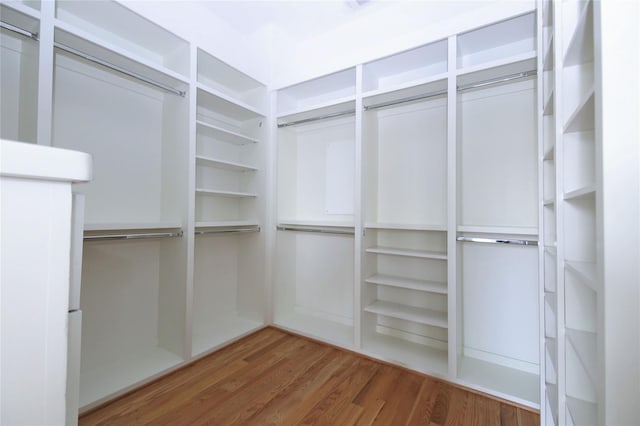 5711 Kansas, Houston, TX 77007 - spacious closet featuring wood finished floors