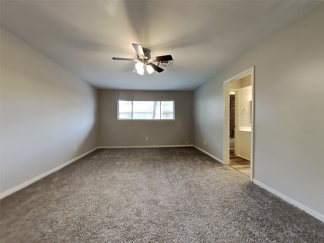 1402 Cherry Springs Ct, Missouri City, TX 77459 - empty room featuring carpet flooring and ceiling fan