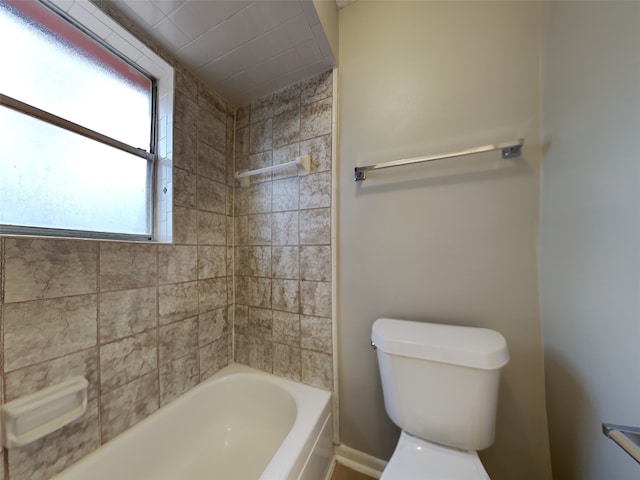 1402 Cherry Springs Ct, Missouri City, TX 77459 - full bathroom with toilet and shower / bath combination