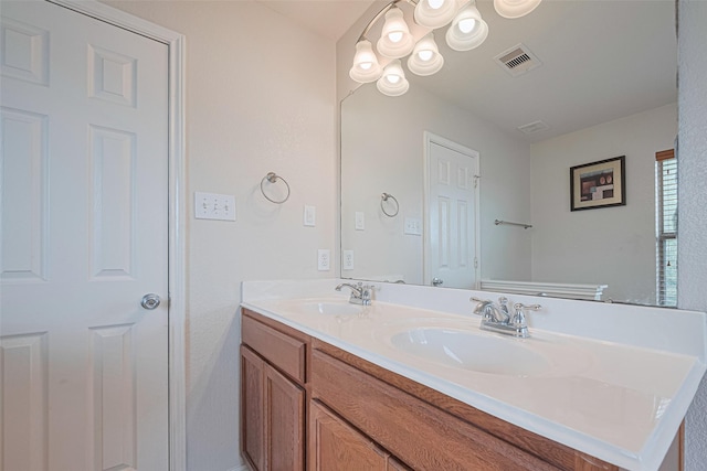 18231 Rexine Ln, Cypress, TX 77433 - full bathroom featuring double vanity