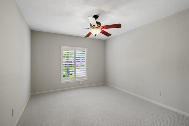 15902 Ivy Bridge Ln, Houston, TX 77095 - spare room featuring a ceiling fan and carpet floors