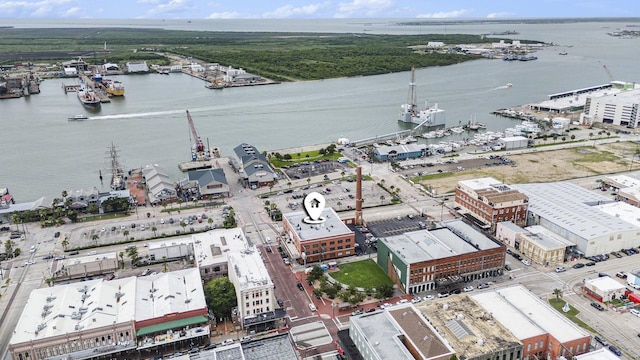 104 Moody Ave Unit 313, Galveston, TX 77550 - drone / aerial view of a nearby body of water