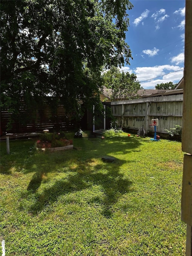 1204 Johnston St, Houston, TX 77022 - view of yard