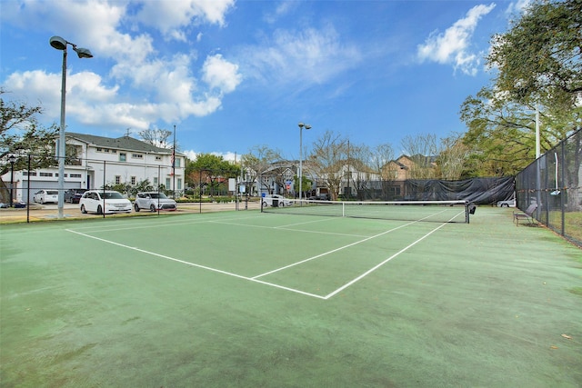 4106 Lehigh Ave, Houston, TX 77005 - view of tennis court