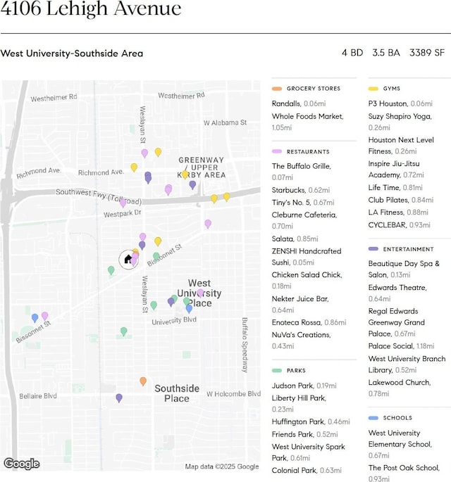 4106 Lehigh Ave, Houston, TX 77005 - view of miscellaneous property collateral