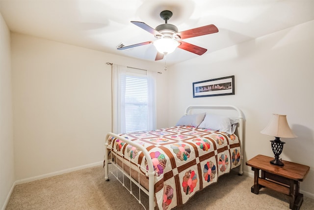703 Rock Creek Ct, Rosenberg, TX 77469 - bedroom with carpet and a ceiling fan