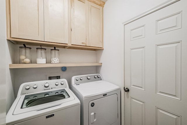 703 Rock Creek Ct, Rosenberg, TX 77469 - washroom with cabinet space and washer and clothes dryer