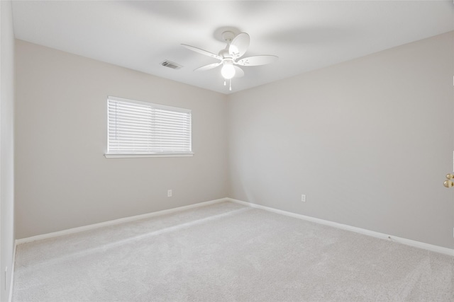 16306 Ancient Forest Dr, Humble, TX 77346 - carpeted empty room with a ceiling fan and baseboards