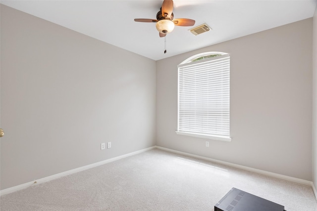 16306 Ancient Forest Dr, Humble, TX 77346 - empty room featuring ceiling fan and carpet flooring