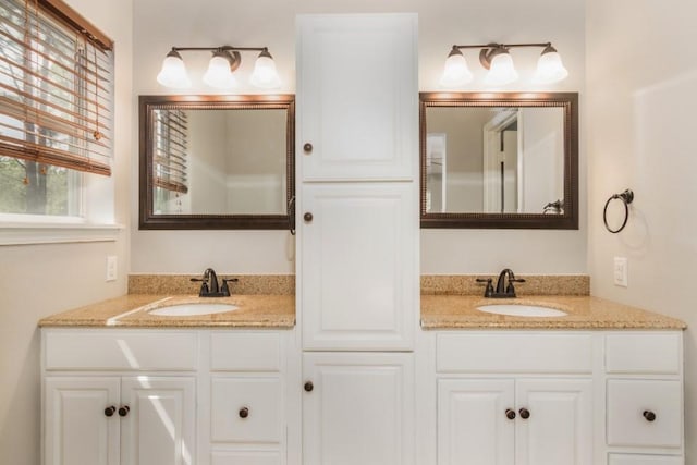 575 Hartman Rd, Silsbee, TX 77656 - full bathroom with double vanity