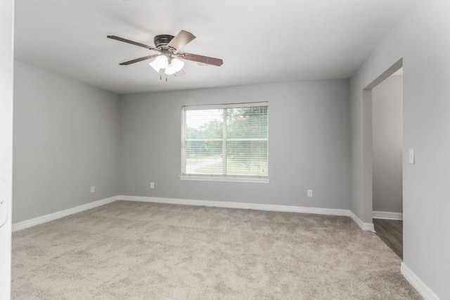 575 Hartman Rd, Silsbee, TX 77656 - unfurnished room with carpet floors and a ceiling fan