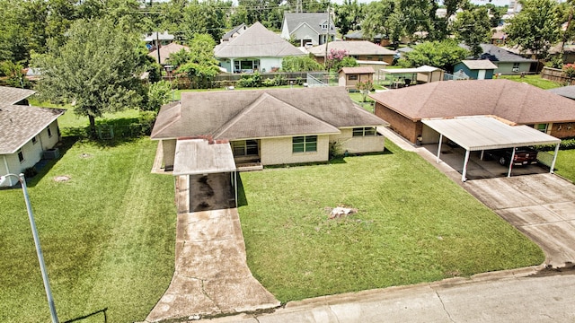 1726 Wilde Rock Way, Houston, TX 77018 - aerial perspective of suburban area