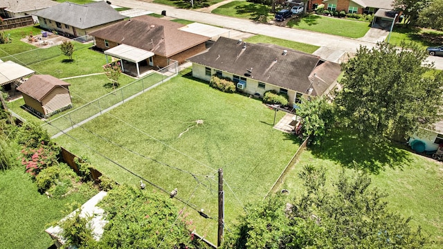 1726 Wilde Rock Way, Houston, TX 77018 - aerial view of property and surrounding area