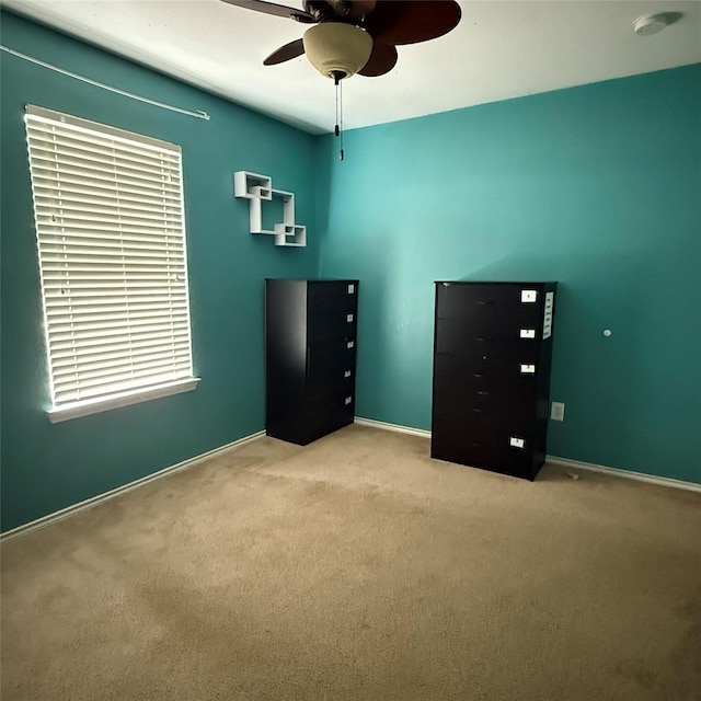 3619 Robwood Ct, Katy, TX 77449 - unfurnished bedroom with carpet flooring and ceiling fan