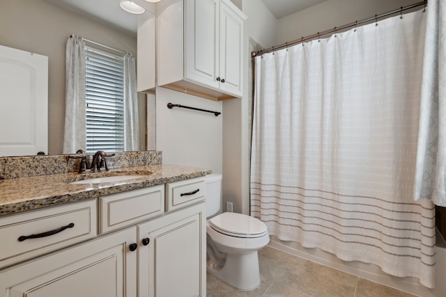 6510 Brady Springs Ct, Sugar Land, TX 77479 - full bathroom featuring vanity and tile patterned flooring
