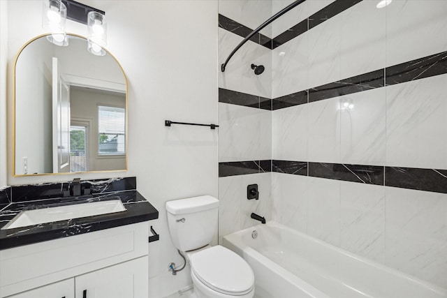 1825 Northwood Dr, Houston, TX 77009 - full bathroom featuring vanity and bathtub / shower combination